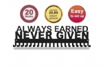 Medal Hanger Holder Display Rack Award Ribbon Organizer for Race,Running,Soccer,Gymnastic,Wrestling,Sports with 20PCS Hanging Hooks Upgraded Extension Hooks 1.38 inches Easy Install Easy to Use